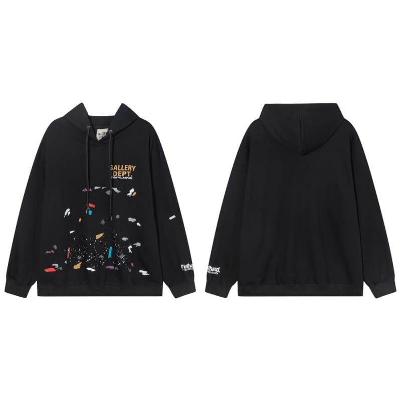 Gallery Dept Splash-Ink Hooded Sweater