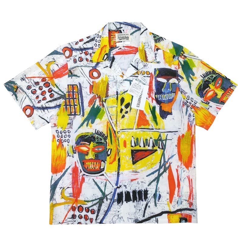 Wacko Maria Full Print Graffiti Short Sleeve Shirt
