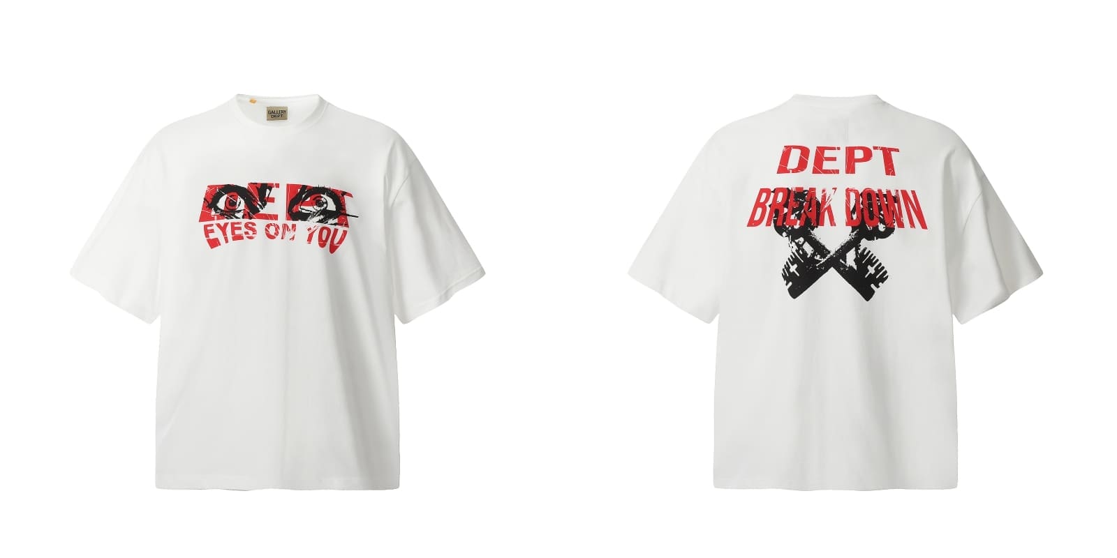 Gallery Dept Vintage Distressed Short Sleeve Tee