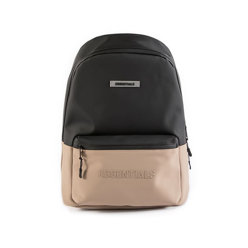 FOG Contrast Color Backpack Unisex High Street College Students Travel Computer Bag