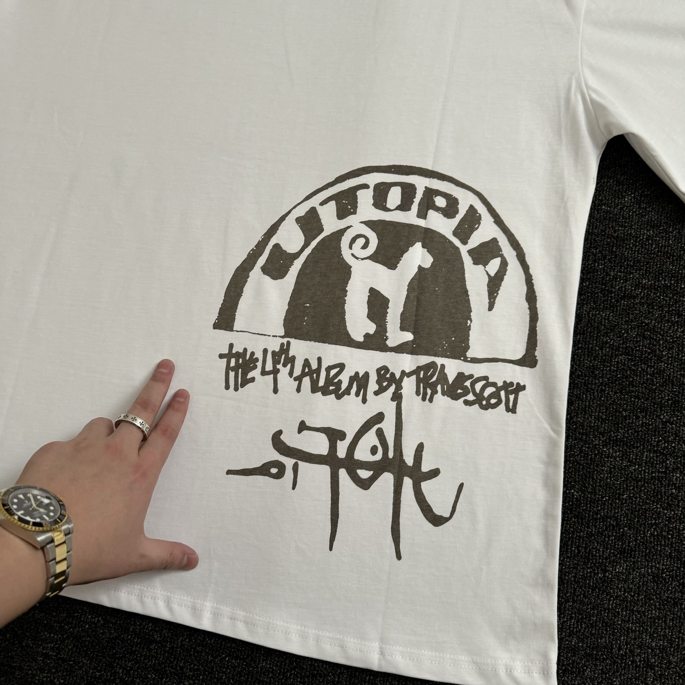 Travis Scott Kanye 24Ss Tee