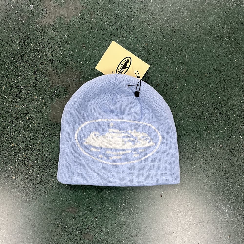 Corteiz Devil Island Demon Printed Beanie