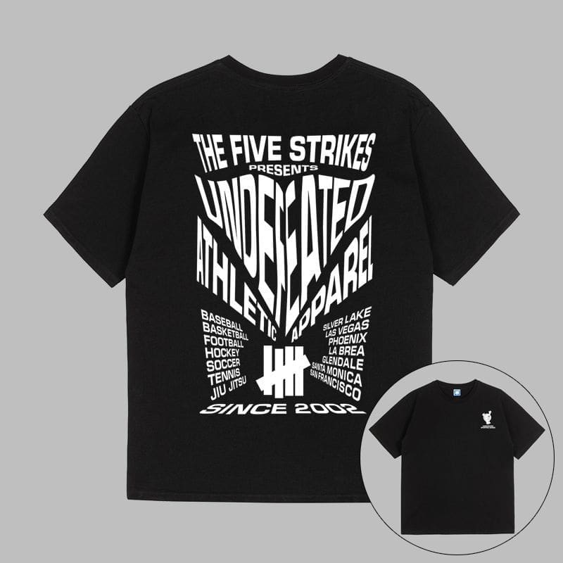 Undefeated Five-Stroke Armband Graffiti Tee