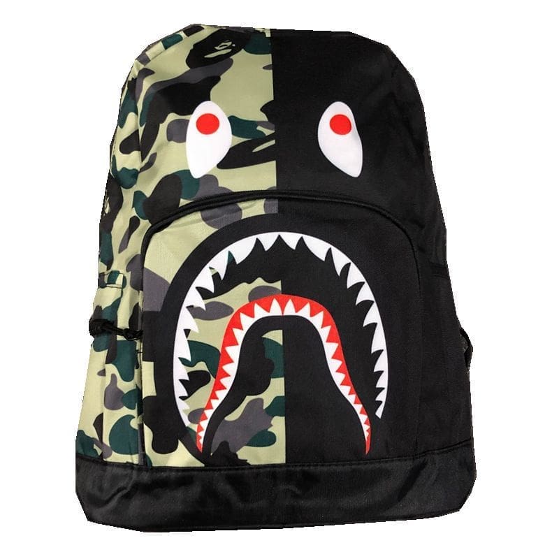 Bape Shark Schoolbag