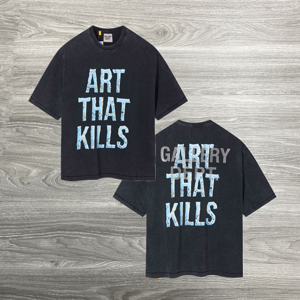 Gallery Dept Vintage Color Paint-Splash T-Shirt