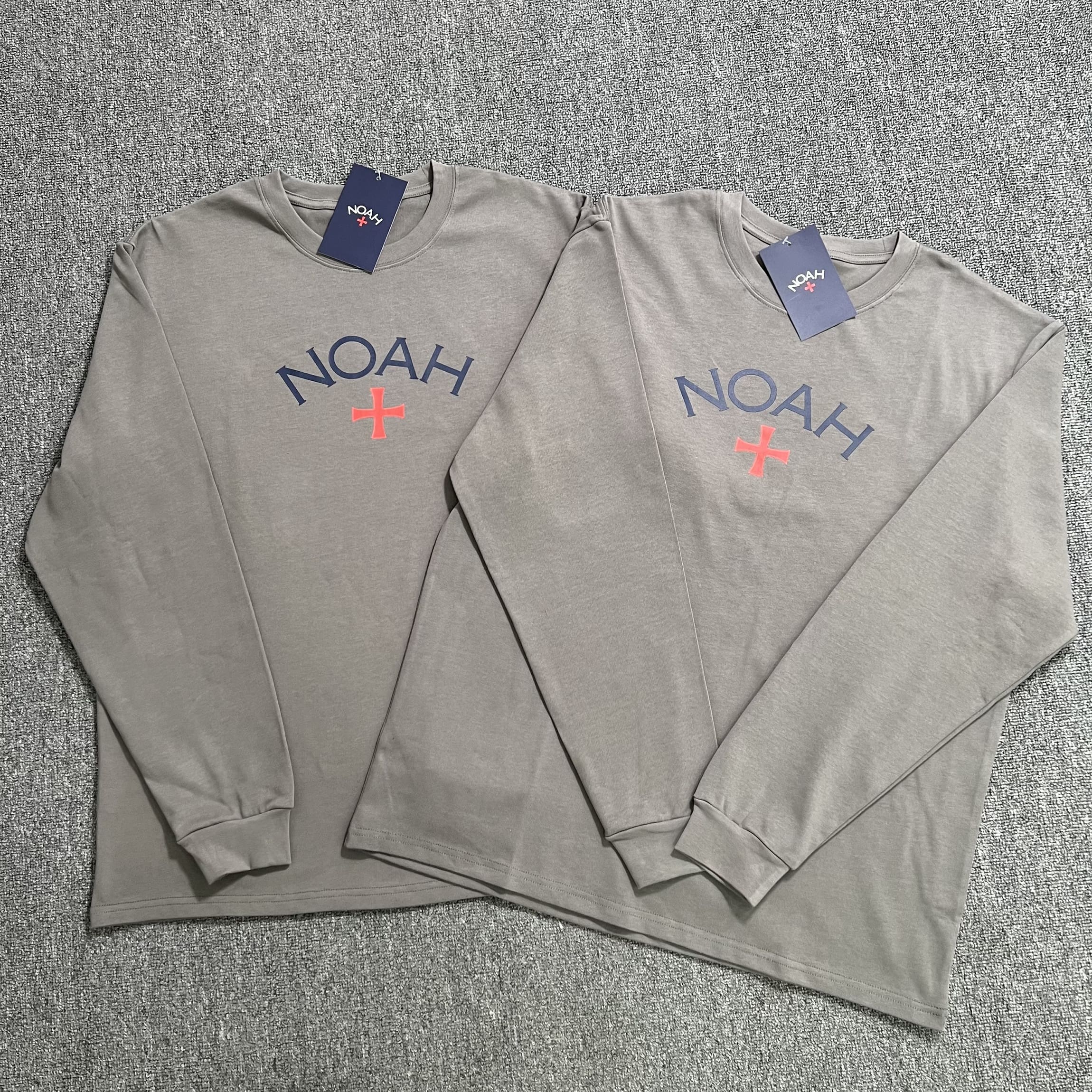 Noah Charcoal Gray Cross Sweater