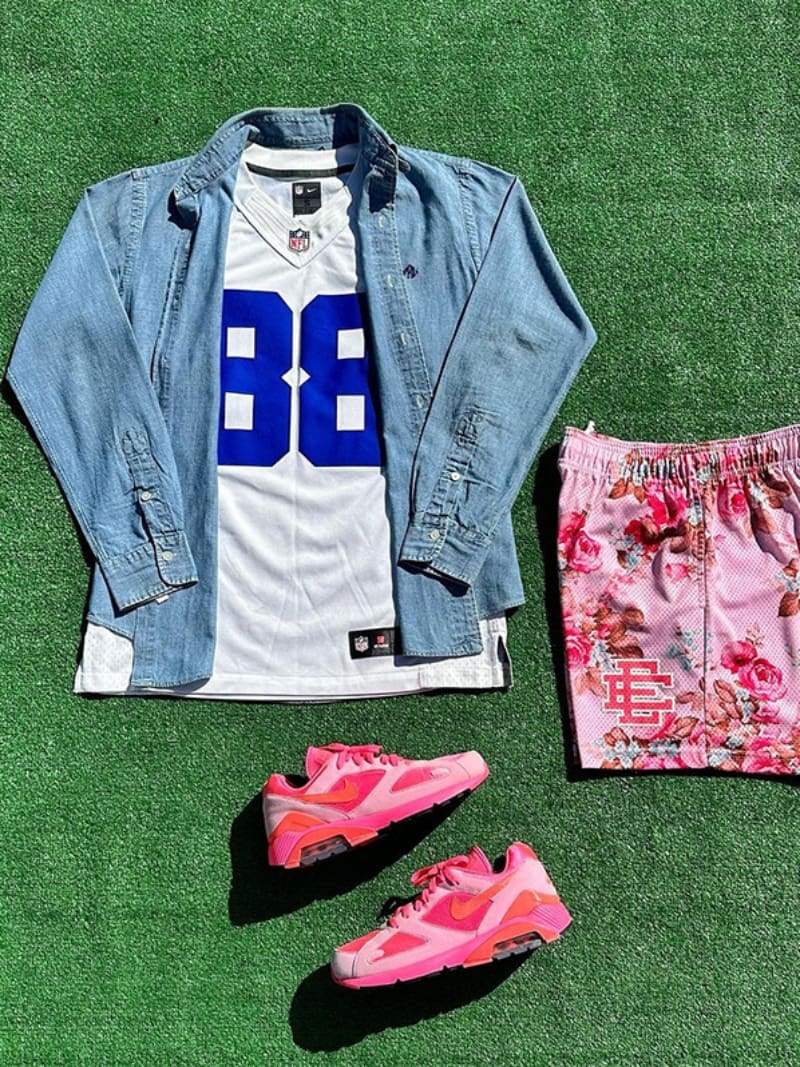 Eric Emanuel Flower Series Mesh Shorts