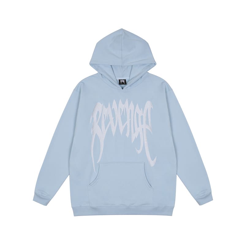 Revenge Embroidered Keel Smoke Hoodie