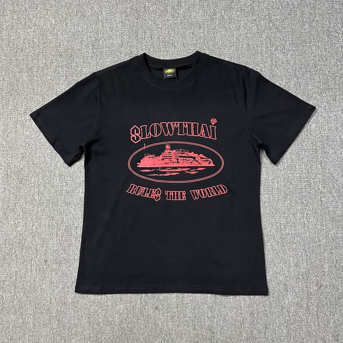 Corteiz Devil Island Sailing Short Sleeve T-Shirt High Street Summer Style