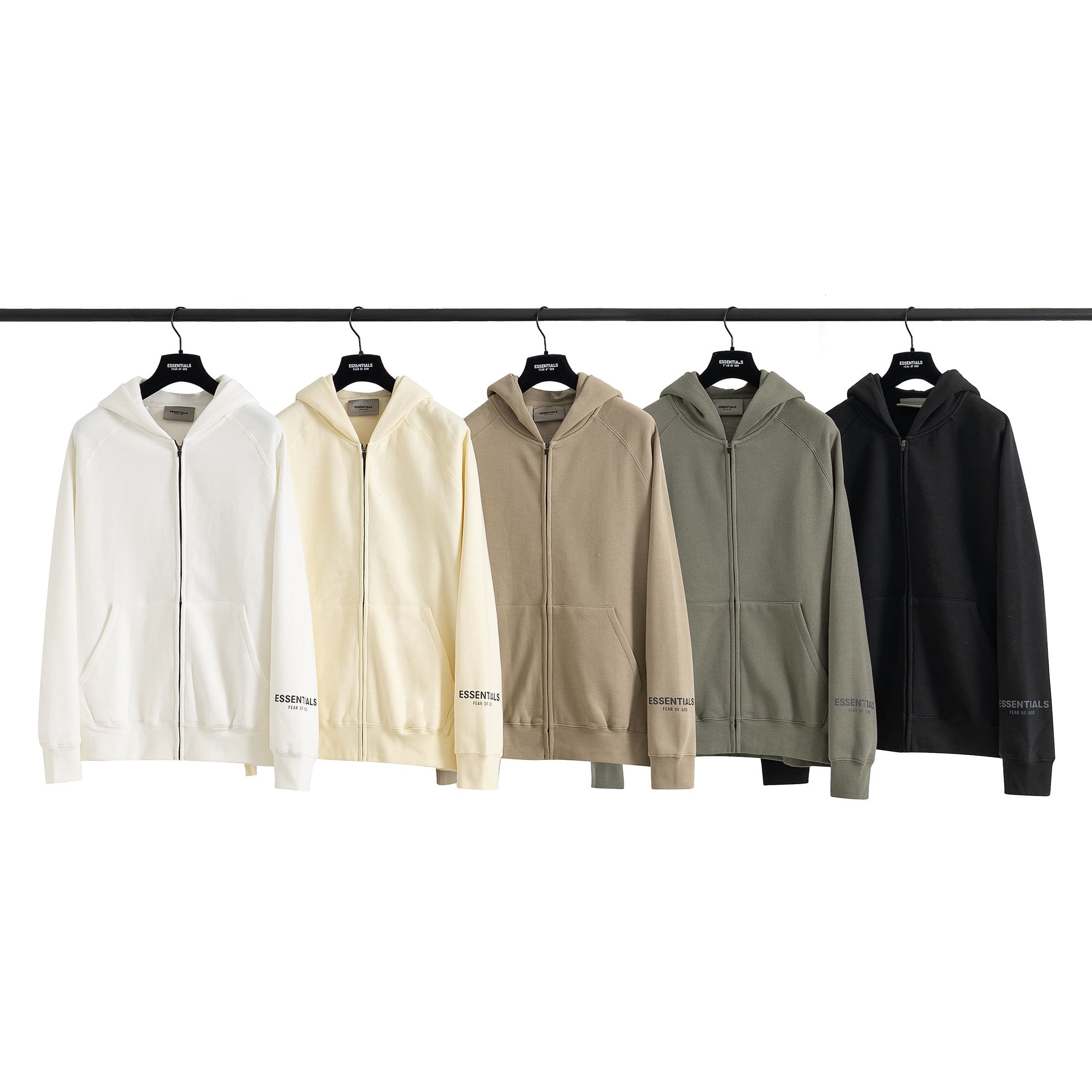 Fear Of God Essentials Double Line Hooded Sweater