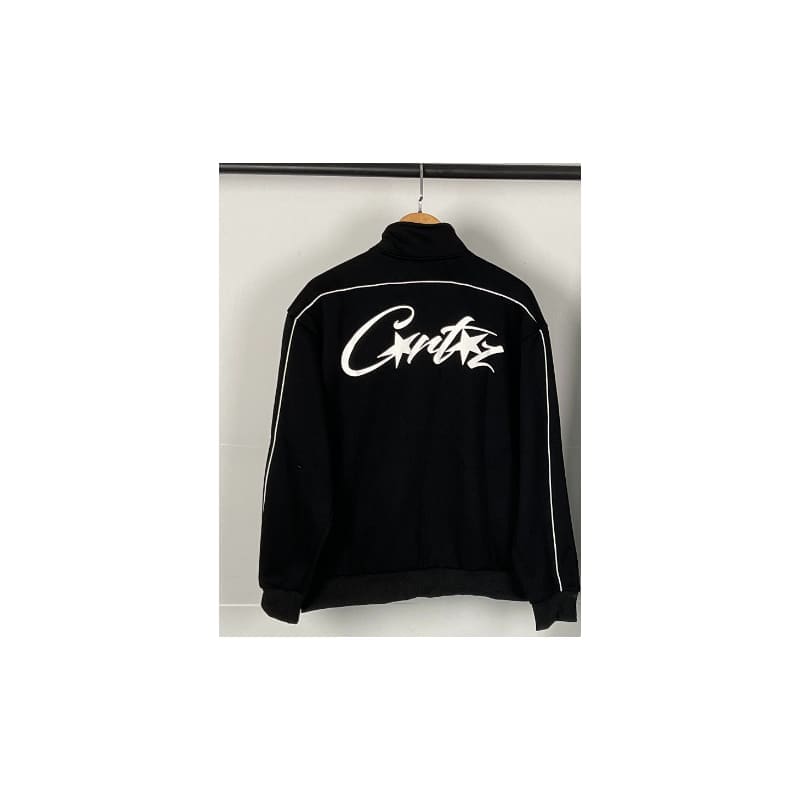 Corteiz Devil Island Embroidered Stand Collar Jacket