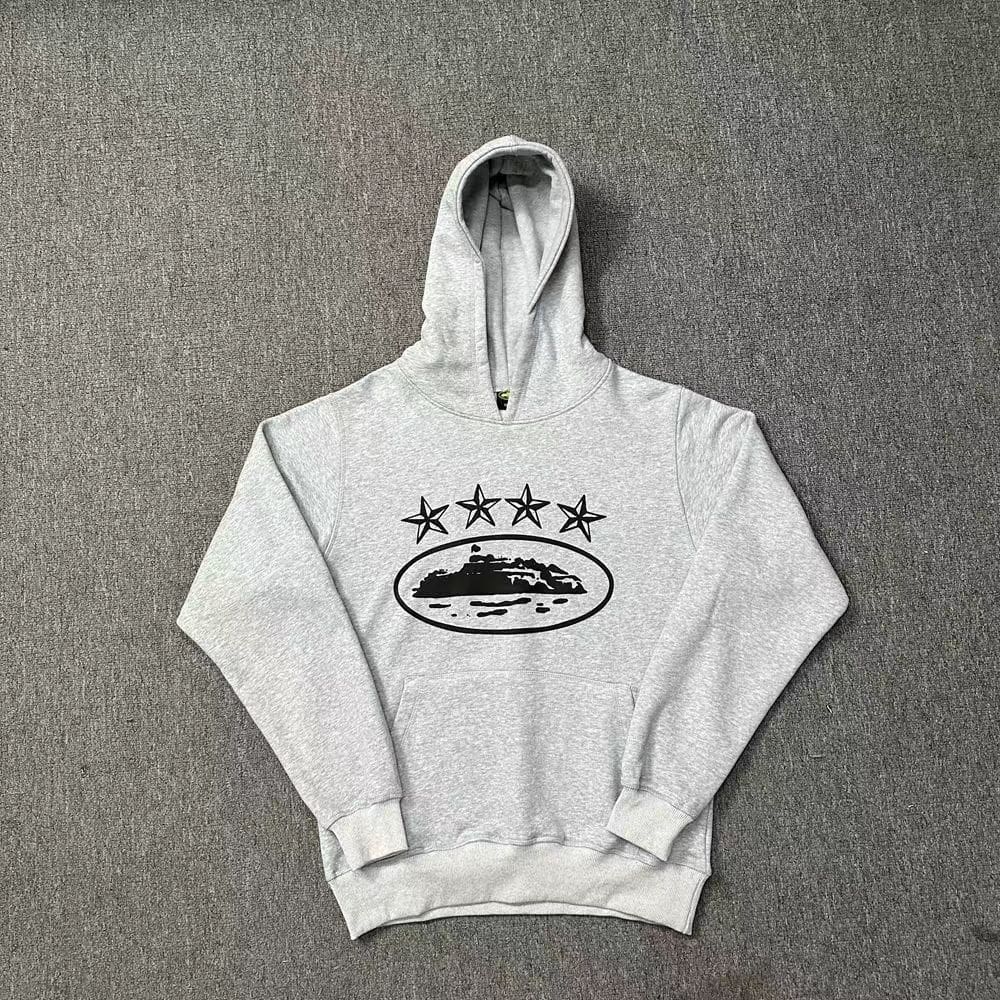 Corteiz Devil Island Hoodie Street Hip-Hop Tracksuit