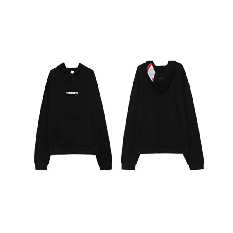 Red Patch Vtm Hooded Sweater