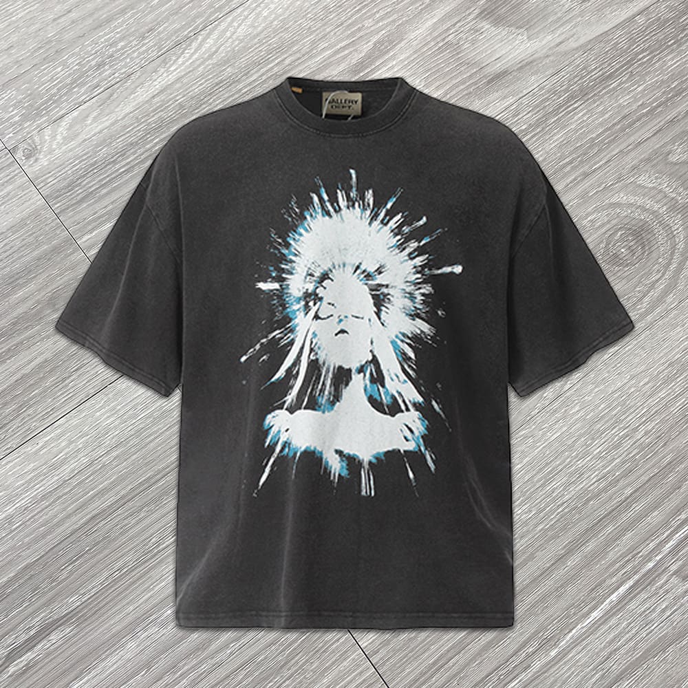Gallery Dept Vintage Color Paint-Splash T-Shirt