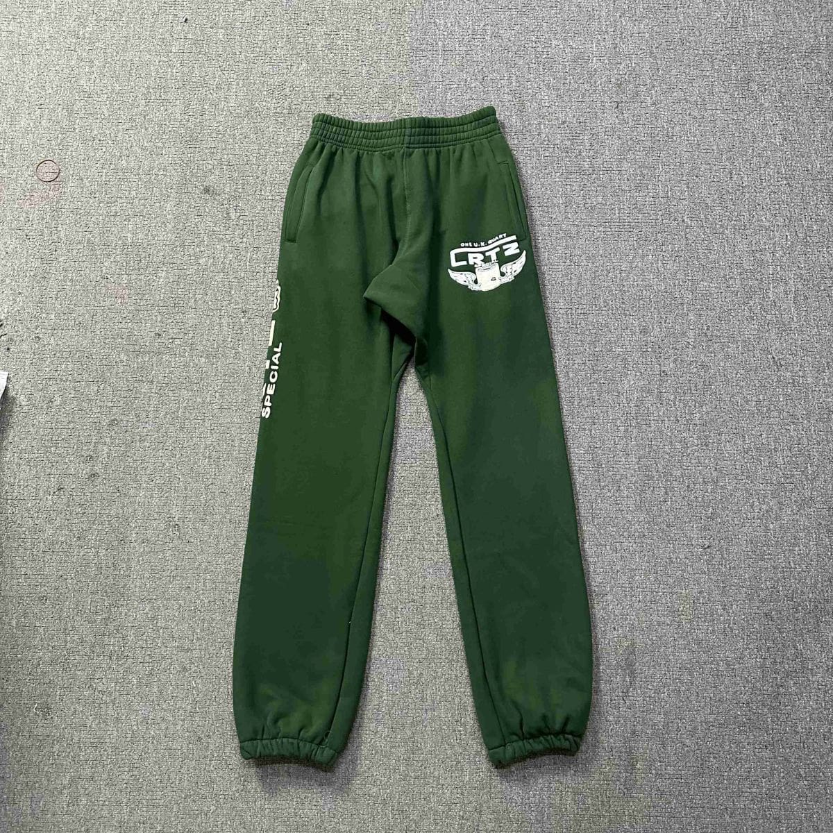 Corteiz Devil Island Fleece-Lined Sweatpants