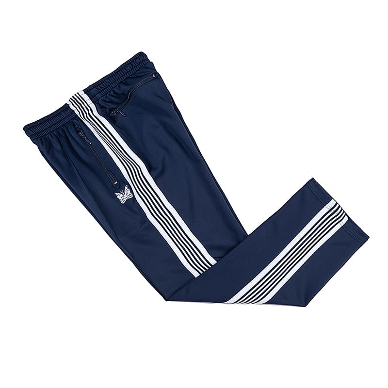 Needles Butterfly Embroidery Side Stripe Pants (Ins)