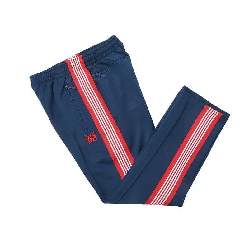 Needles Butterfly Embroidery Side Stripe Pants (Ins)