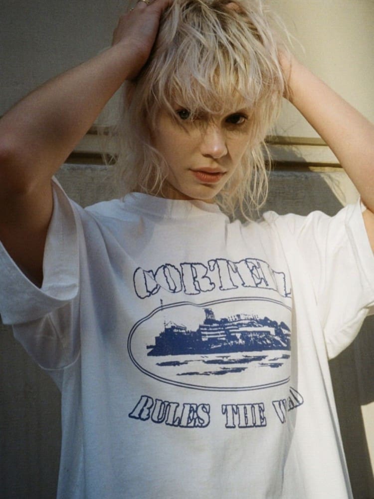 Corteiz Devil Island Sailing Short Sleeve T-Shirt High Street Summer Style