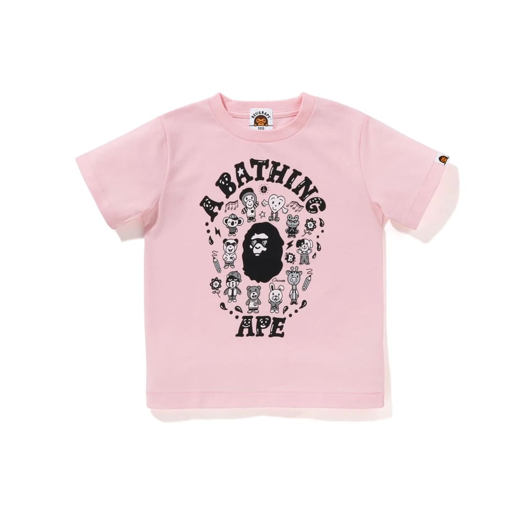 Bape Ape Head Little Monkey Tee 3