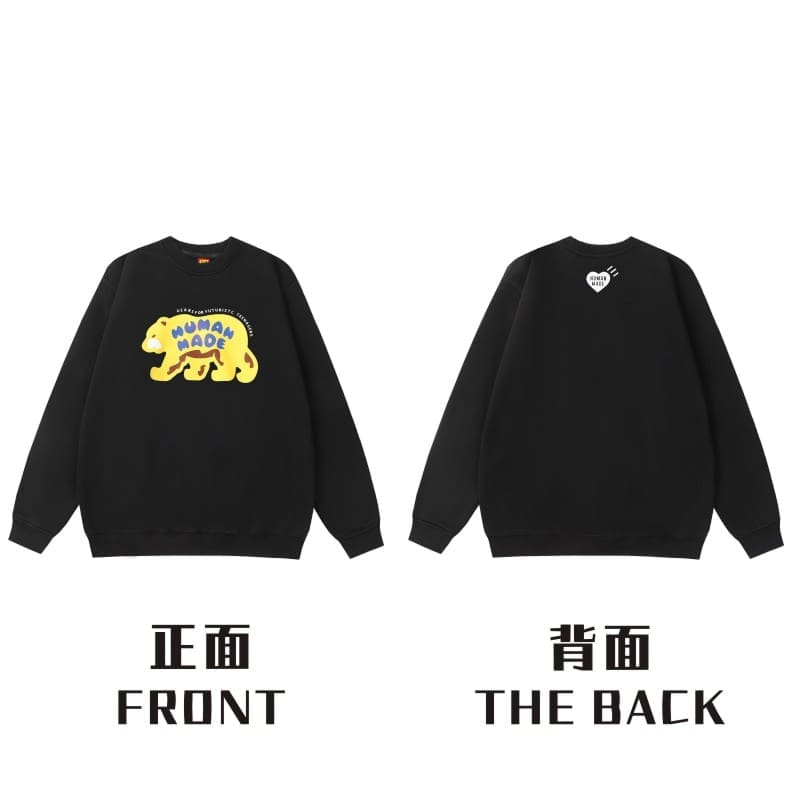 Human Made Love Round Neck Sweater