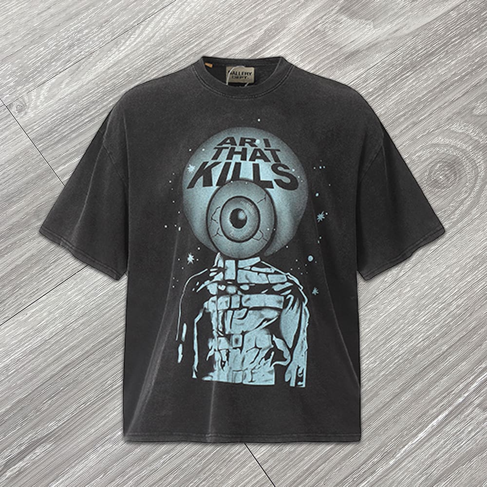 Gallery Dept Vintage Color Paint-Splash T-Shirt