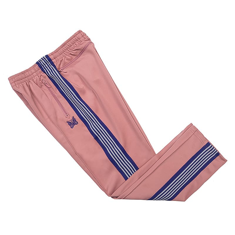 Needles Butterfly Embroidery Side Stripe Pants (Ins)