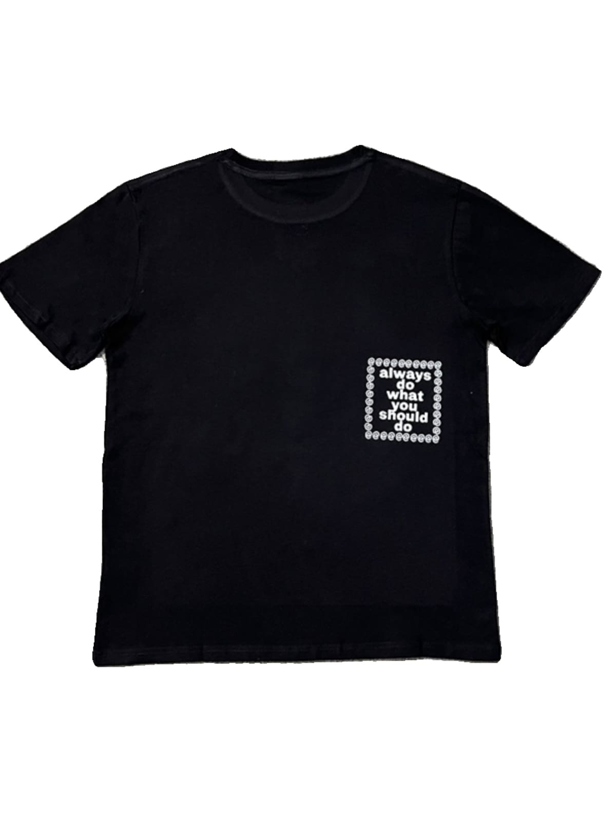 VLONE FOG ADWYSD Sun Roll Large Logo Short Sleeve High Street Loose T-Shirt for Men and Women