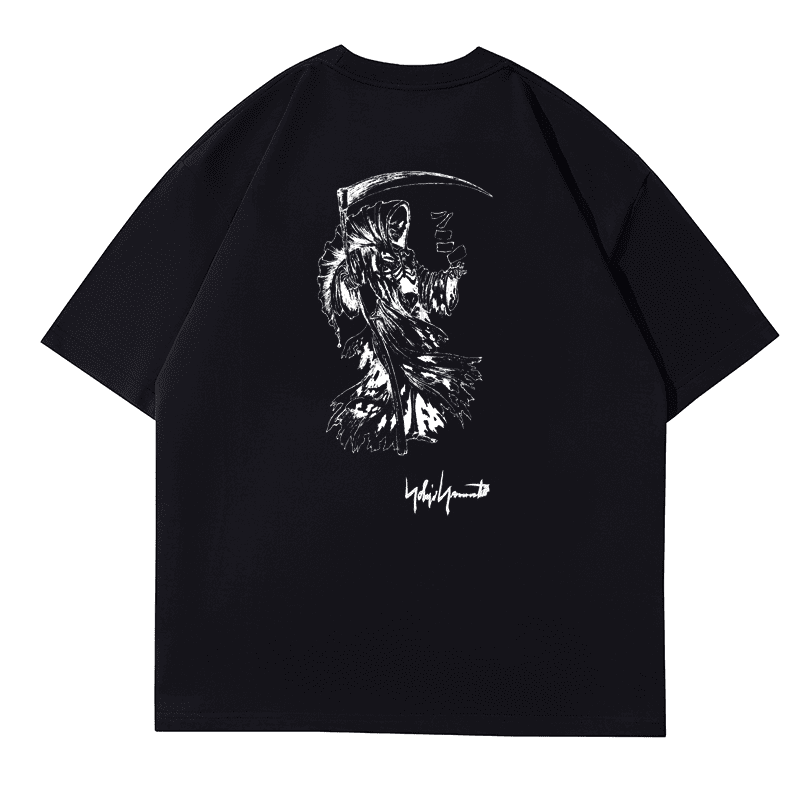 Yohji Yamamoto Death Sickle Print Tee