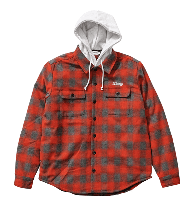 Xlarge Plaid Cotton-Padded Jacket