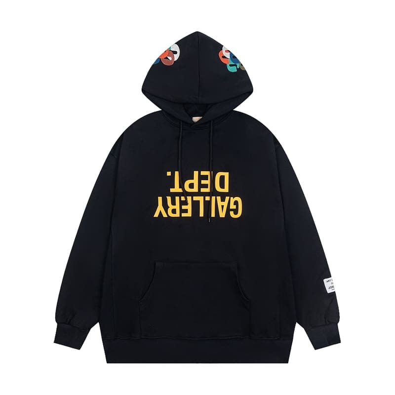 Gallery Dept Embroidered Letter Hoodie