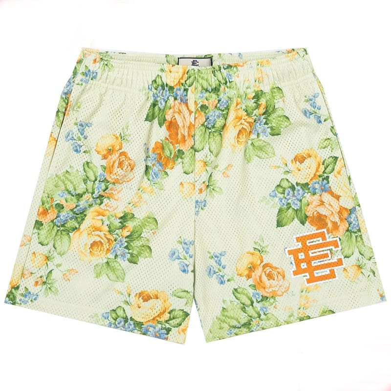 Eric Emanuel Flower Series Mesh Shorts