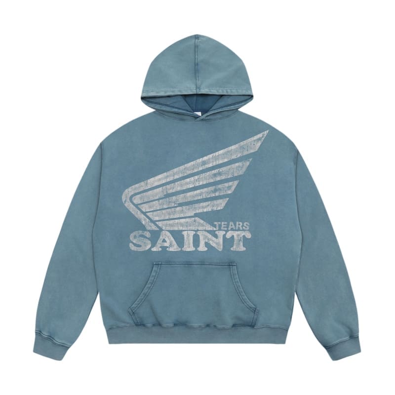 Saint Michael Denim Tears Vintage Hoodie