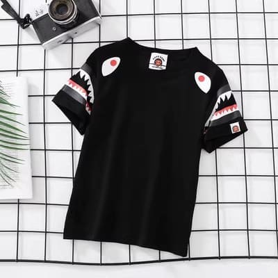 Bape Ape Shark Mouth Short Sleeve T-Shirt