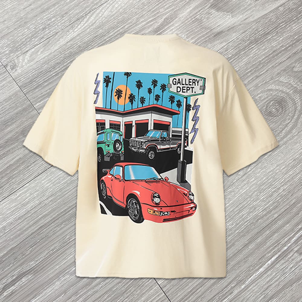 Gallery Dept Vintage Color Paint-Splash T-Shirt