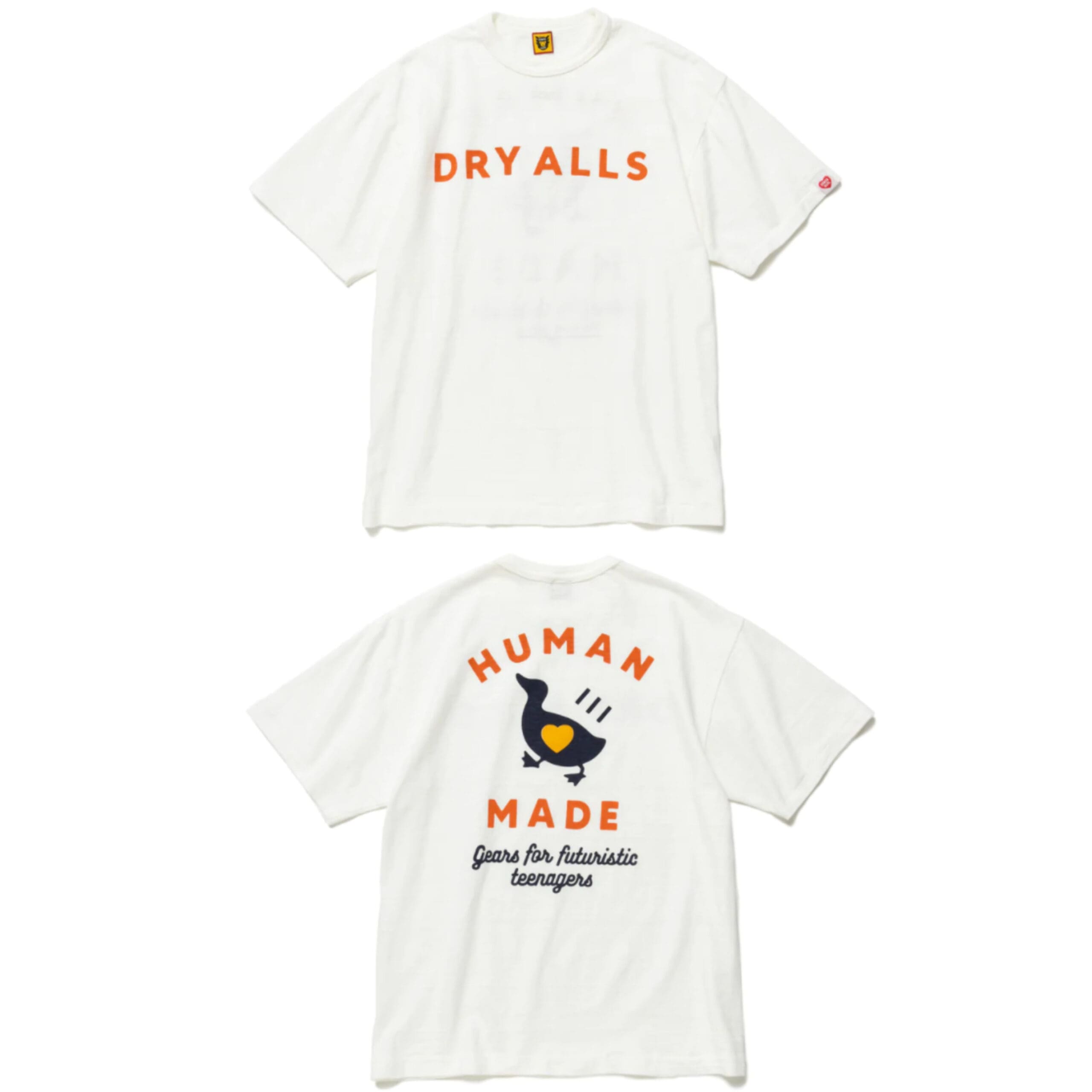 Human Made Slub Cotton Round Neck Tee