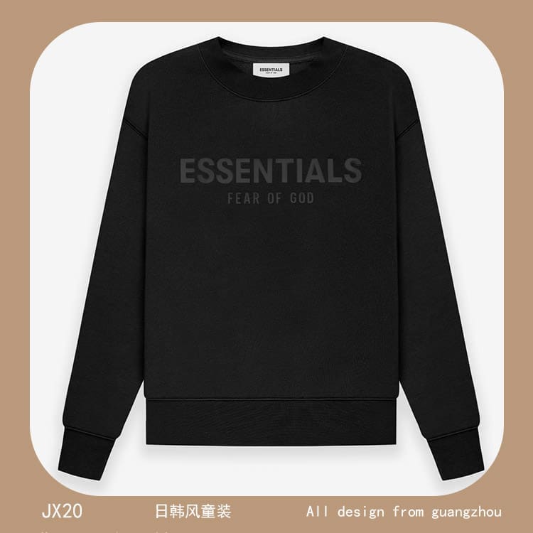 Essentials Kids’ Long Sleeve Pullover