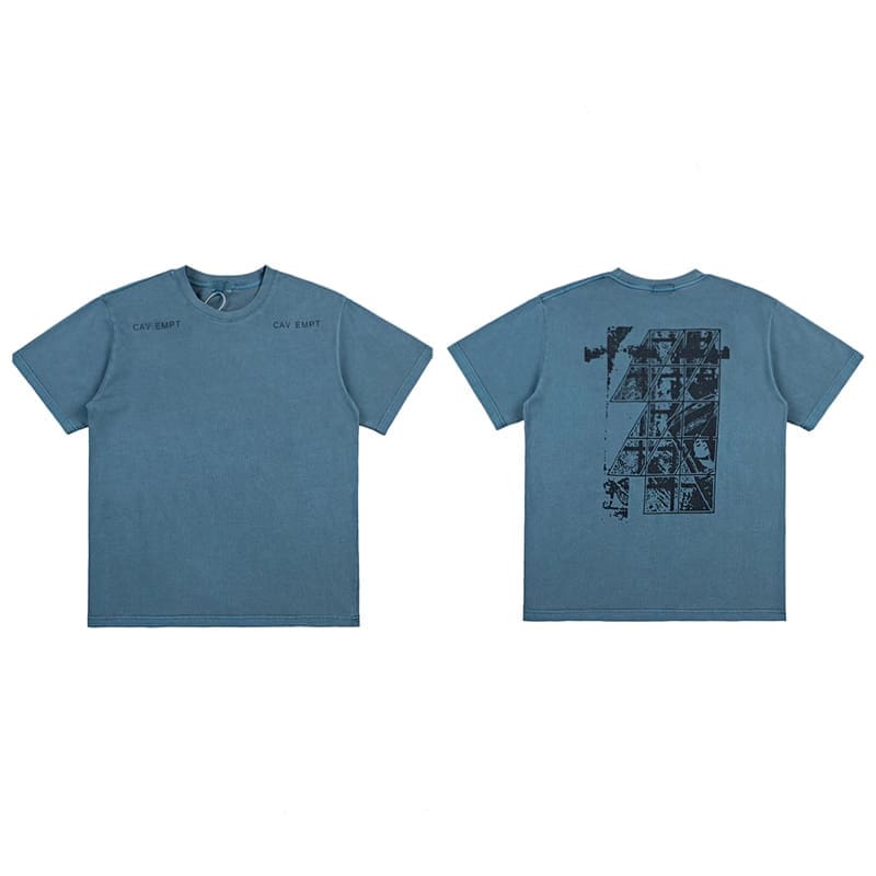 Cavempt Washed Batik Distressed Tee 2