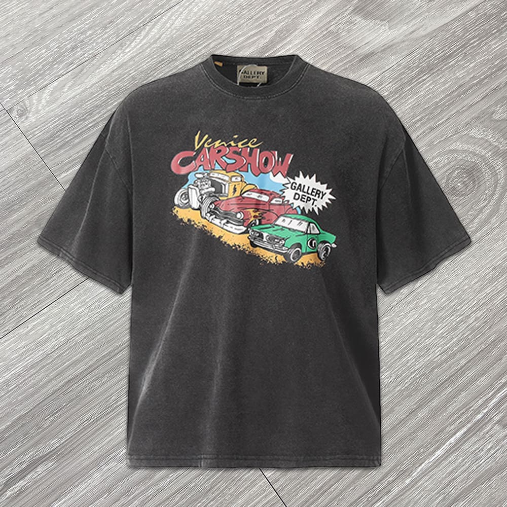 Gallery Dept Vintage Color Paint-Splash T-Shirt