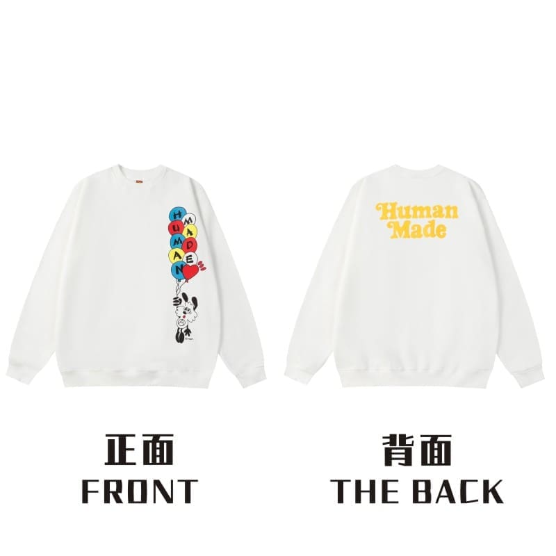 Human Made Love Round Neck Sweater