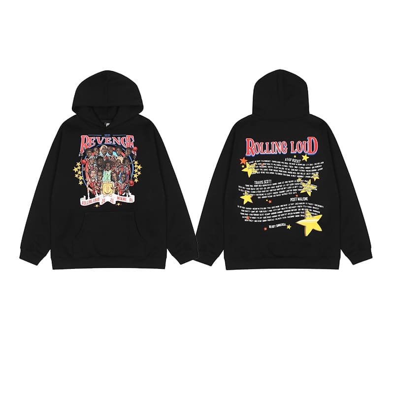 Revenge FOG High Street Skull Hoodie