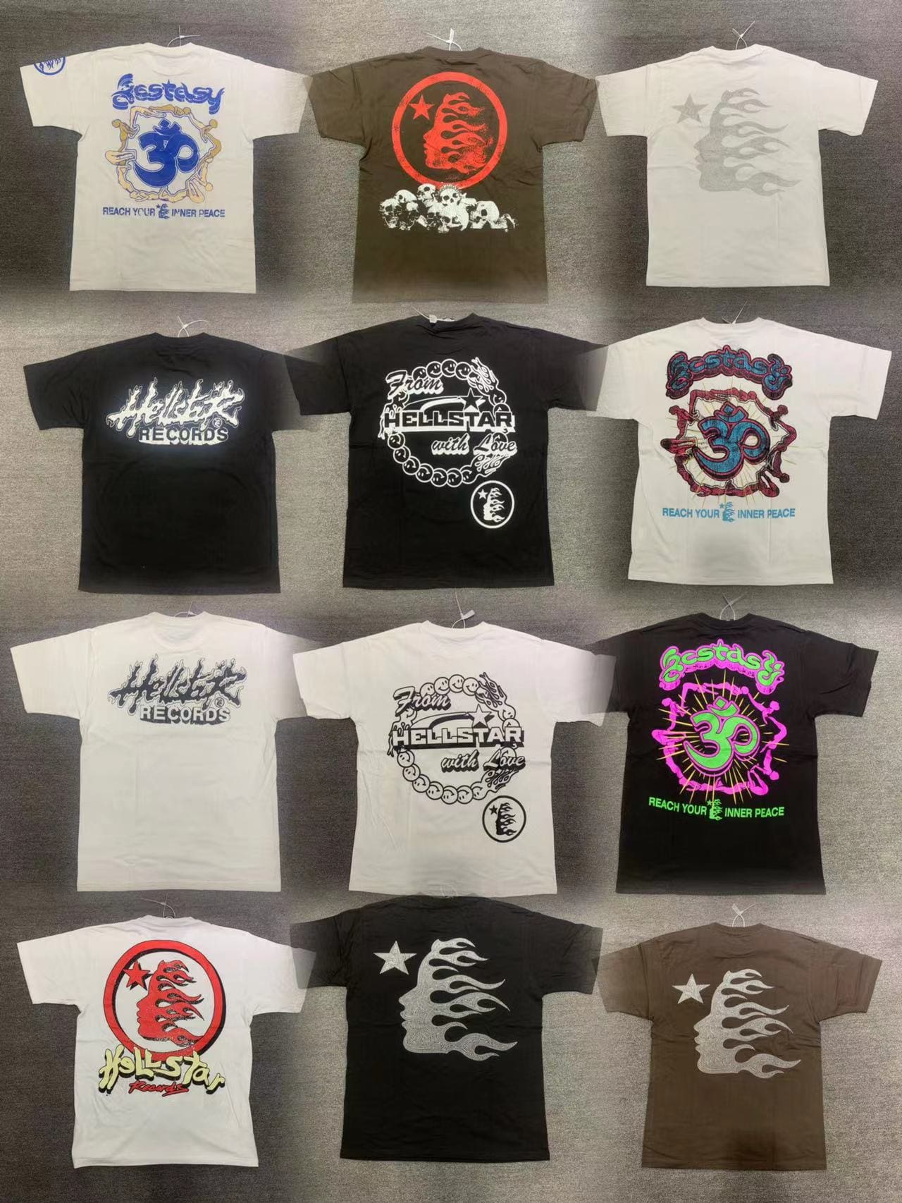 H*lst*r studios cotton printed t-shirt