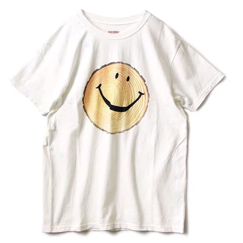 kapital20ss limited tree smiley F**e t-shirt