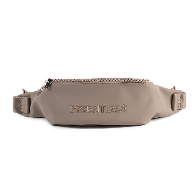 ESSENTIALS Street Chest Bag Leather Messenger Bag FOG Sports Satchel for Men and Women