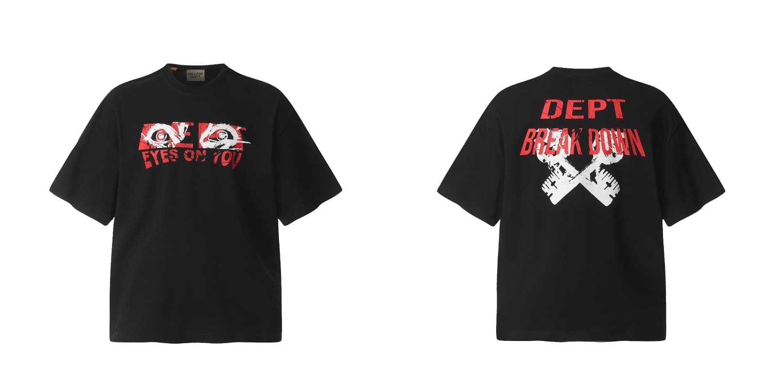 Gallery Dept Vintage Distressed Short Sleeve Tee