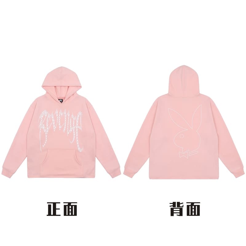 Revenge Embroidered Keel Smoke Hoodie