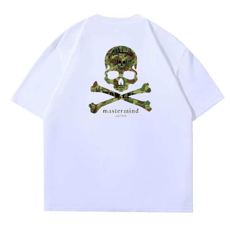 Mastermind Japan Camouflage Skull Tee