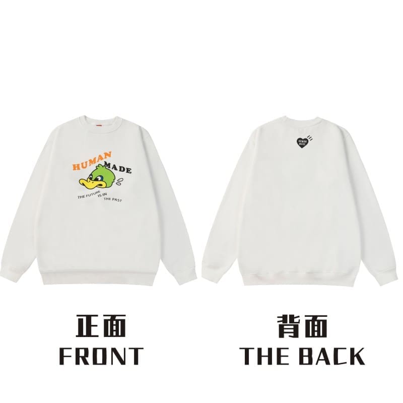 Human Made Love Round Neck Sweater