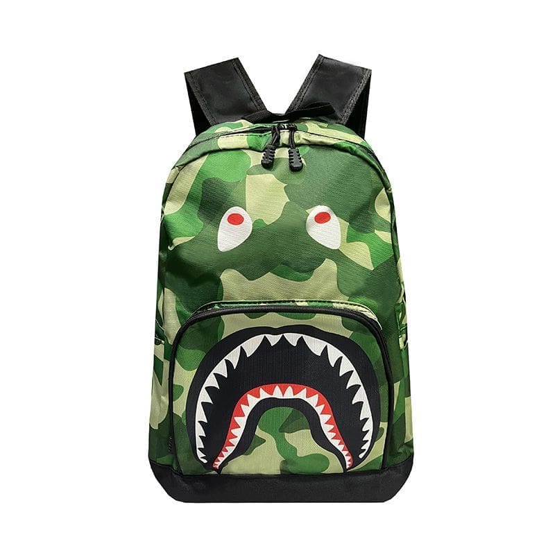 Bape Shark Schoolbag