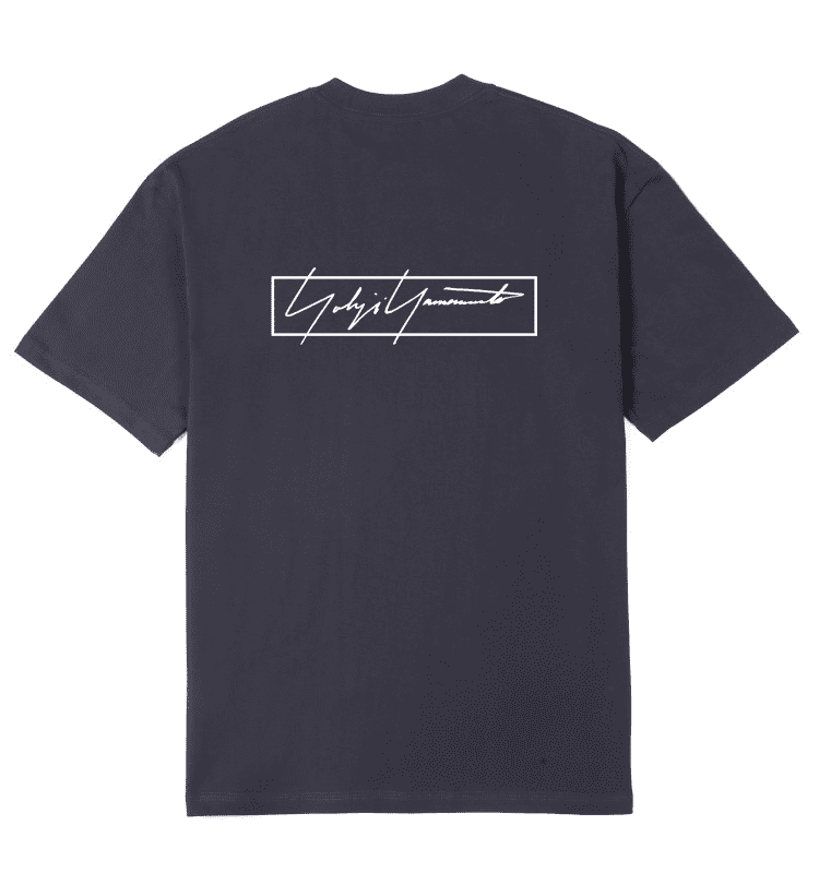 Yohji Yamamoto Box Signature Logo Tee