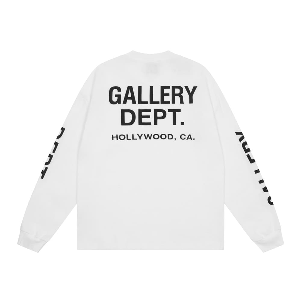 Gallery Dept Waffle Logo Long Sleeve T-Shirt